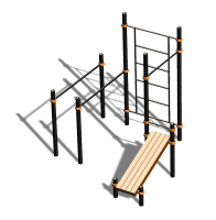 Спортивный комплекс воркаут ВС-98 в Воронеже