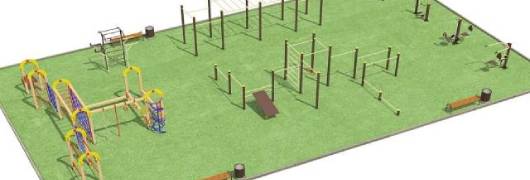 Проект спортивной площадки для любого возраста в Воронеже