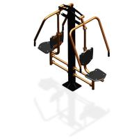 Уличный тренажер  "Жим от груди двойной" УТ204 в Воронеже