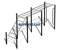 Спортивный комплекс воркаут ВС-190 в Воронеже Спортивный комплекс воркаут ВС-190 в Воронеже
