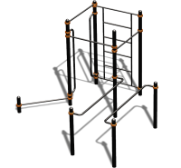 Спортивный комплекс воркаут ВС-196 в Воронеже Спортивный комплекс воркаут ВС-196 в Воронеже