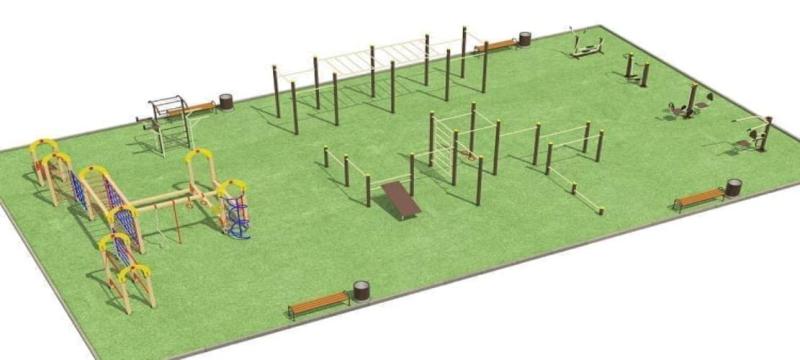 Проект спортивной площадки для любого возраста - 1 096 200 рублей. в Воронеже