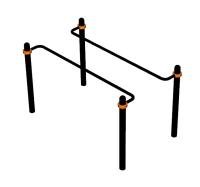 Спортивный комплекс воркаут ВС-180 в Воронеже Спортивный комплекс воркаут ВС-180 в Воронеже