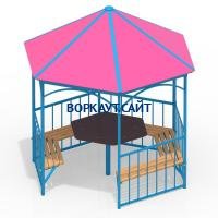 Беседка со столом и лавками МАФ 4121 в Воронеже