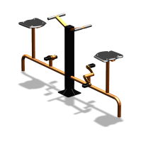 Уличный тренажер  "Вело двойной"   УТ211 в Воронеже