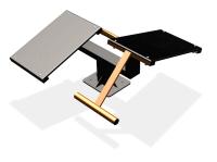 Уличный тренажер  "Скамья для пресса двойная"   УТ213 в Воронеже