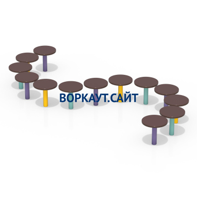 Бум-бревно Змейка ДСК 3542 в Воронеже