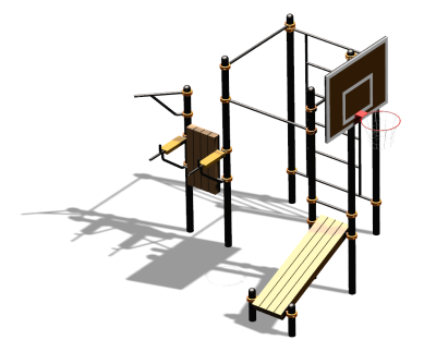 Спортивный комплекс воркаут ВС-94 в Воронеже