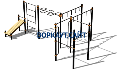 Спортивный комплекс воркаут ВС-195 в Воронеже