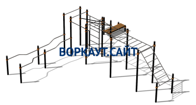 Спортивный комплекс воркаут ВС-199 в Воронеже