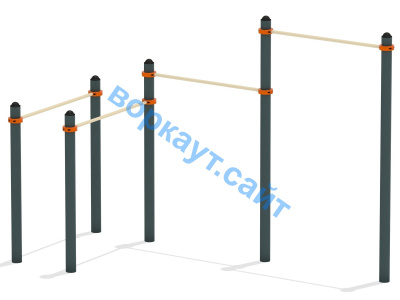 Турник двойной с брусьями ВС-17 в Воронеже