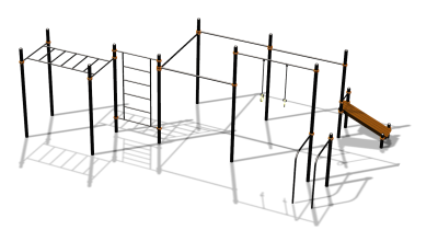 Спортивный комплекс воркаут ВС-153 в Воронеже