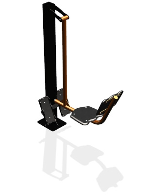 Уличный тренажер "Жим ногами одинарный" УТ 110 в Воронеже Уличный тренажер "Жим ногами одинарный" УТ 110 в Воронеже