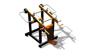 Силовой уличный тренажер  "Жим вверх"  УТ421 в Воронеже