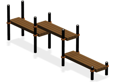 Спортивный комплекс воркаут ВС-63 в Воронеже