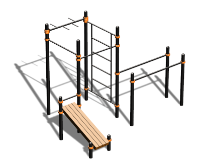 Спортивный комплекс воркаут ВС-91 в Воронеже