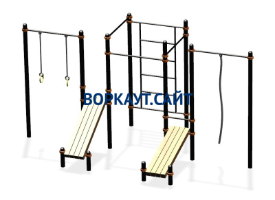 Спортивный комплекс воркаут ВС-44 в Воронеже