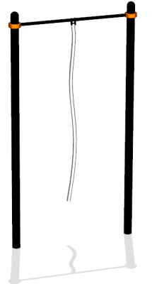 Турник с гимнастическим канатом ВС-34 в Воронеже