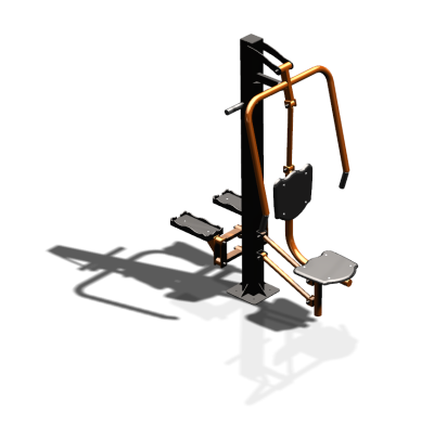 Уличный тренажер "Жим от груди Степпер" УТ342 в Воронеже