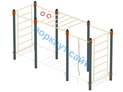 Воркаут комплекс гимнастический  ВС-24 в Воронеже