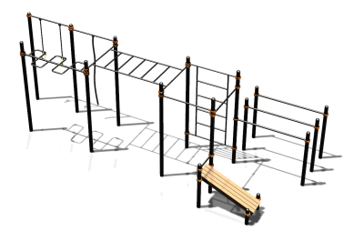 Спортивный комплекс воркаут ВС-77 в Воронеже