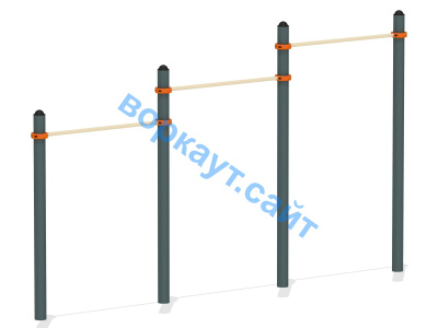 Турник тройной ВС-4 в Воронеже