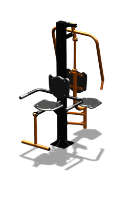 Уличный тренажер "Жим от груди Флекс" УТ324 в Воронеже