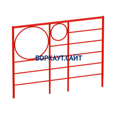 Шведская стенка с кольцами МАФ 3502 в Воронеже