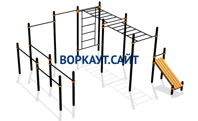 Спортивный комплекс воркаут ВС-109 в Воронеже