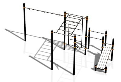 Спортивный комплекс воркаут ВС-87 в Воронеже