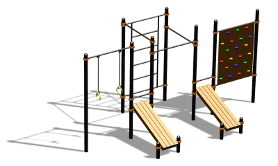 Спортивный комплекс воркаут ВС-125 в Воронеже Спортивный комплекс воркаут ВС-125 в Воронеже