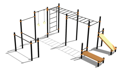 Спортивный комплекс воркаут ВС-71 в Воронеже