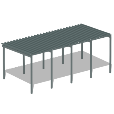 Теневой навес трибун МАФ 4130 в Воронеже