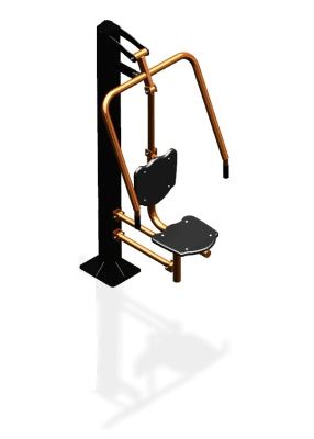 Уличный тренажер "Жим от груди одинарный" УТ 111 в Воронеже