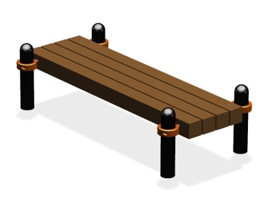 Воркаут скамья ВС-38 в Воронеже