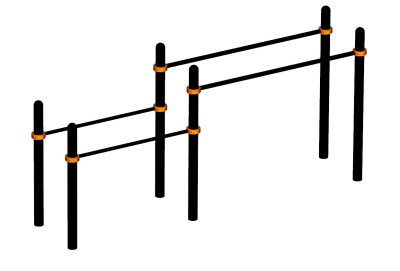 Брусья разновысокие ВС-15 в Воронеже
