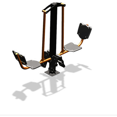 Уличный тренажер  "Жим ногами двойной"  УТ203 в Воронеже