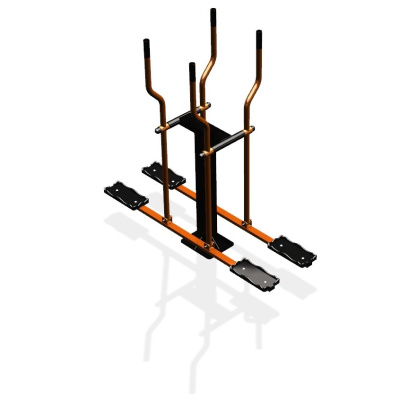 Уличный тренажер  "Лыжи двойные"   УТ210 в Воронеже