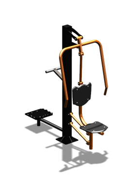 Уличный тренажер "Жим от груди Твистер" УТ328 в Воронеже