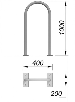 Велопарковка МАФ 6001 в Воронеже