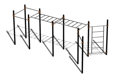 Спортивный комплекс воркаут ВС-118 в Воронеже