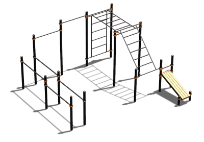 Спортивный комплекс воркаут ВС-146 в Воронеже