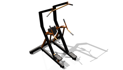 Силовой уличный тренажер  "Комбинированный станок"  УТ416 в Воронеже