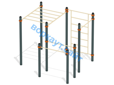 Спортивный комплекс воркаут ВС-48 в Воронеже