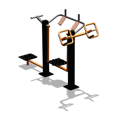 Уличный тренажер "Штурвал Пресс Супертвистер" УТ301 в Воронеже