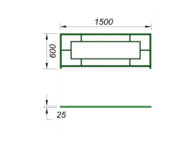 Ограждение площадки МАФ 5000 в Воронеже