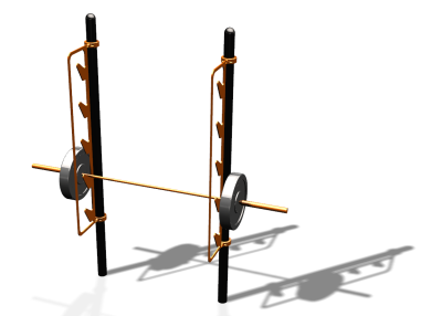 Спортивный комплекс воркаут ВС-84 в Воронеже