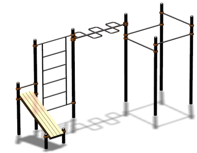 Спортивный комплекс воркаут ВС-74 в Воронеже