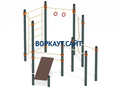 Спортивный комплекс воркаут ВС-49 в Воронеже